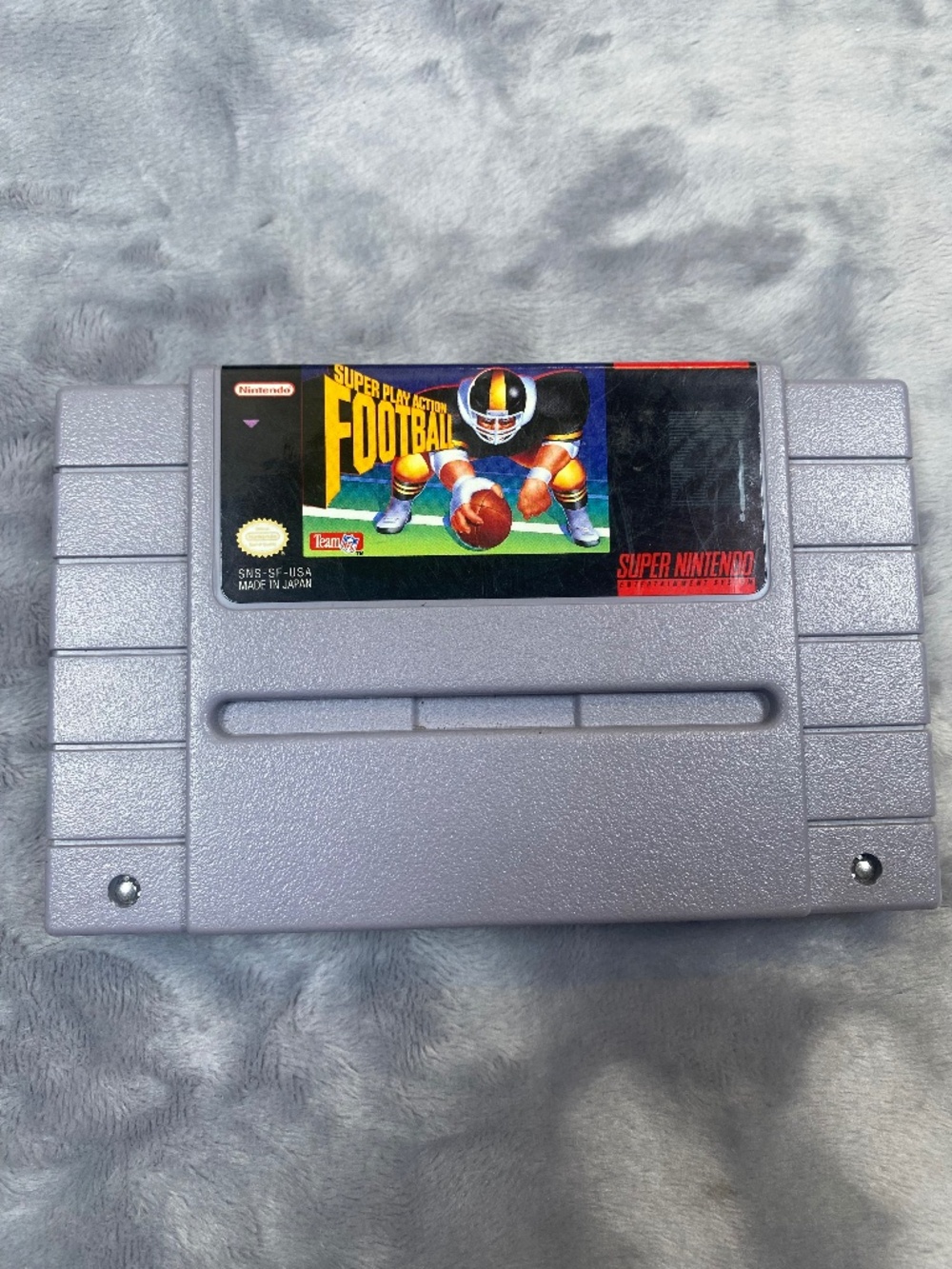 SNES Super Play Action Football - Great Condition